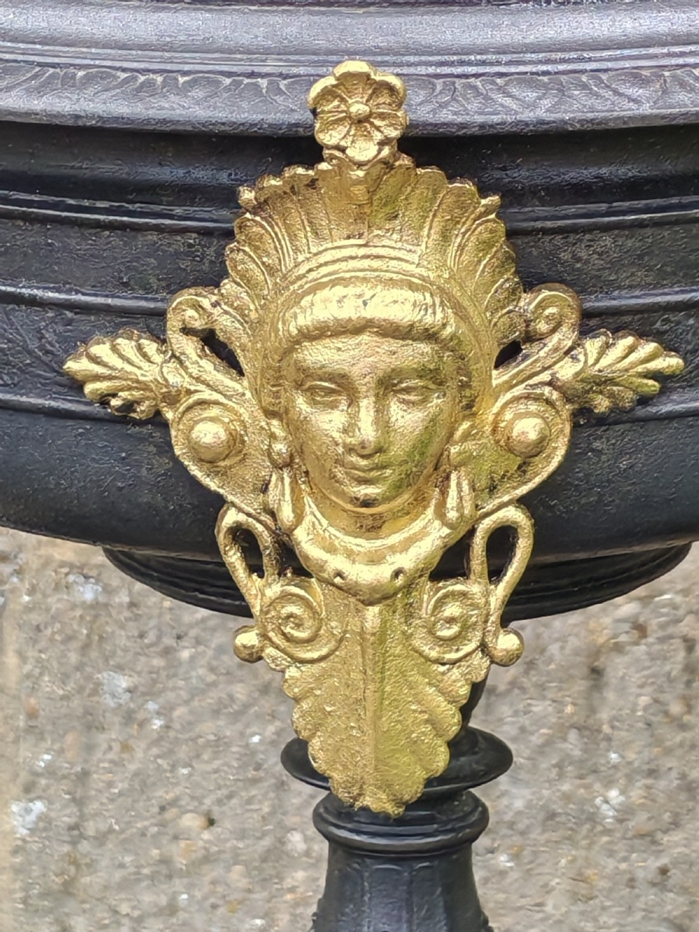 Early Victorian cast iron centre piece View III