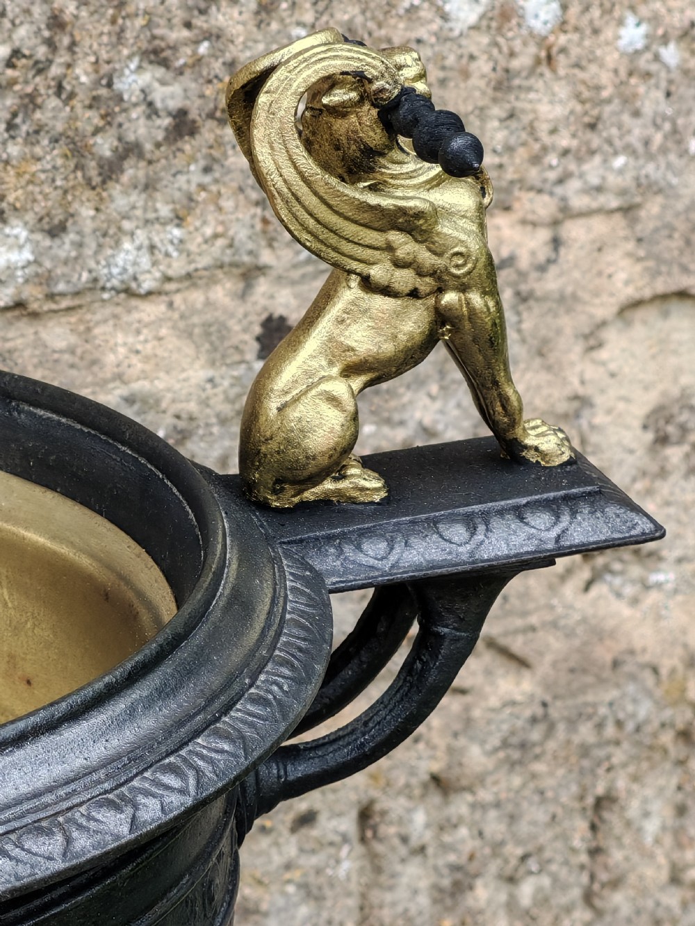 Early Victorian cast iron centre piece View V