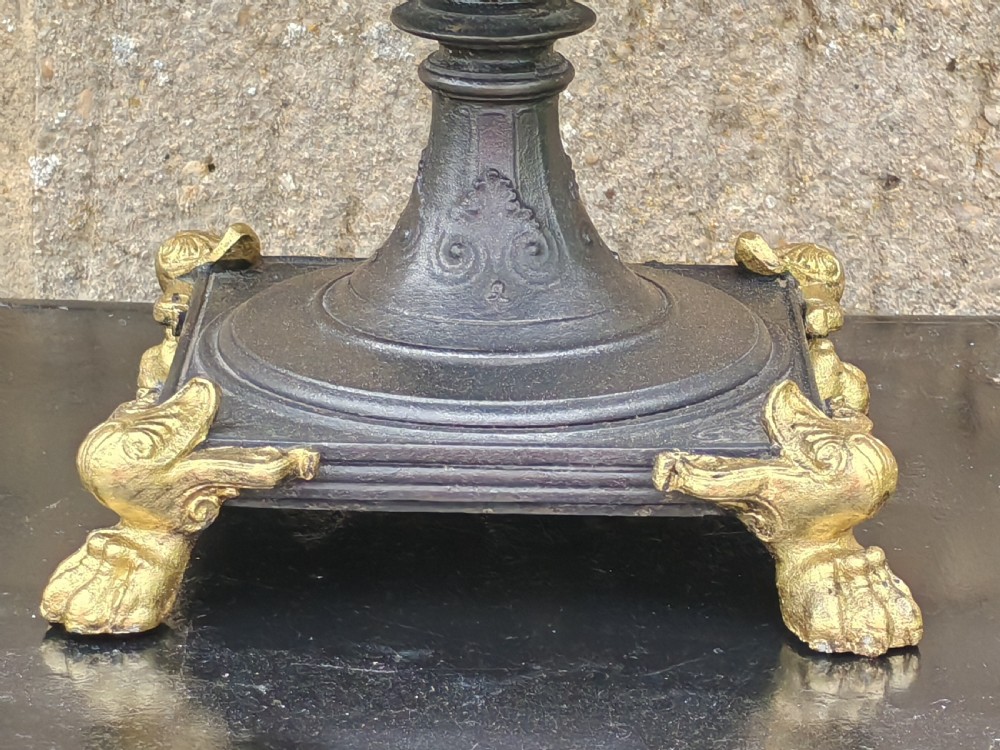 Early Victorian cast iron centre piece View VI