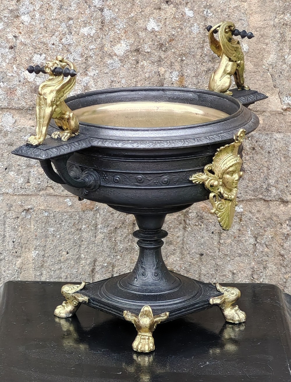 Early Victorian cast iron centre piece View VIII