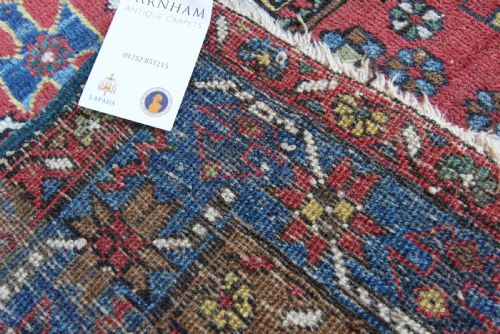 ANTIQUE KARAJA RUG PERSIAN CIRCA 1910 - ADDITIONAL PHOTO 1