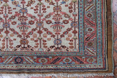 fig 1. Antique Bakshaish rug, Persian, circa 1880