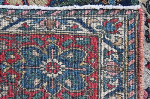 ANTIQUE BAKTIARI RUG PERSIAN CIRCA 1900 - ADDITIONAL PHOTO 4