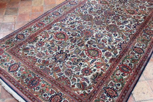 ANTIQUE KASHAN RUG PERSIA - ADDITIONAL PHOTO 8