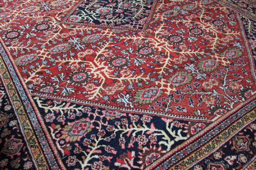 ANTIQUE MAHAL CARPET PERSIA - ADDITIONAL PHOTO 1