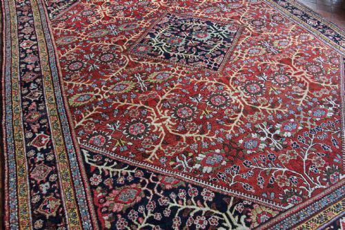 ANTIQUE MAHAL CARPET PERSIA - ADDITIONAL PHOTO 7