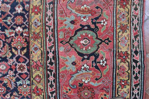 ANTIQUE SAUJ BULAGH NORTHWEST PERSIA MID 19TH CENTURY - ADDITIONAL PHOTO 1