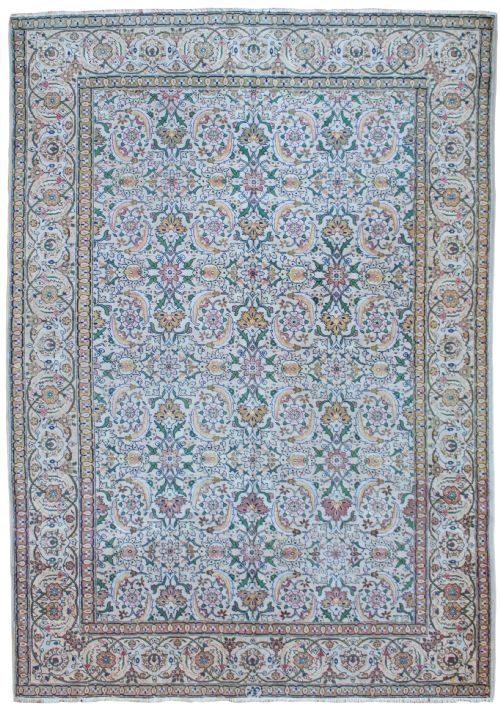 old tabriz carpet persian circa 1930 - CATEGORY: ANTIQUE RUGS - DATED 1930