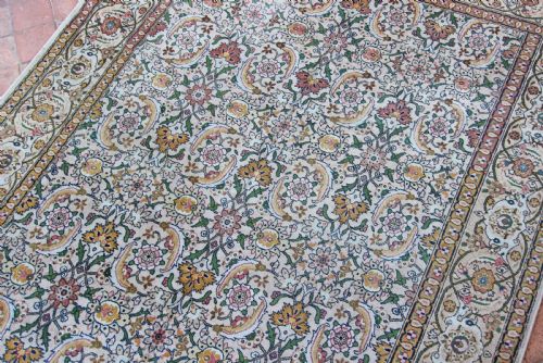 OLD TABRIZ CARPET PERSIAN CIRCA 1930 - ADDITIONAL PHOTO 6