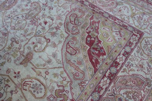 ANTIQUE USHAK CARPET ANATOLIAN CIRCA 1900 - ADDITIONAL PHOTO 6