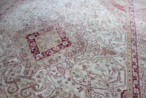 ANTIQUE USHAK CARPET ANATOLIAN CIRCA 1900 - ADDITIONAL PHOTO 10