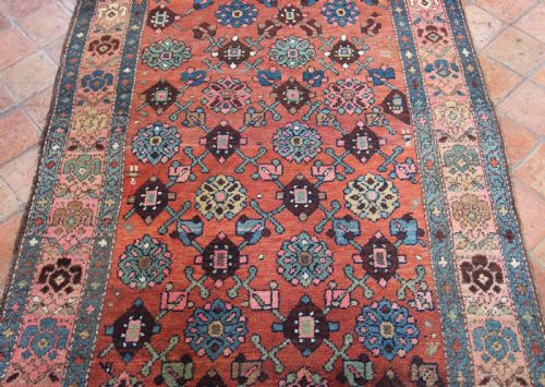 ANTIQUE KURDISH RUG NORTHWEST PERSIA CIRCA 1900 - ADDITIONAL PHOTO 6