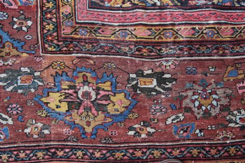 ANTIQUE ZIEGLER CARPET PERSIAN LATE 19TH CENTURY - ADDITIONAL PHOTO 5