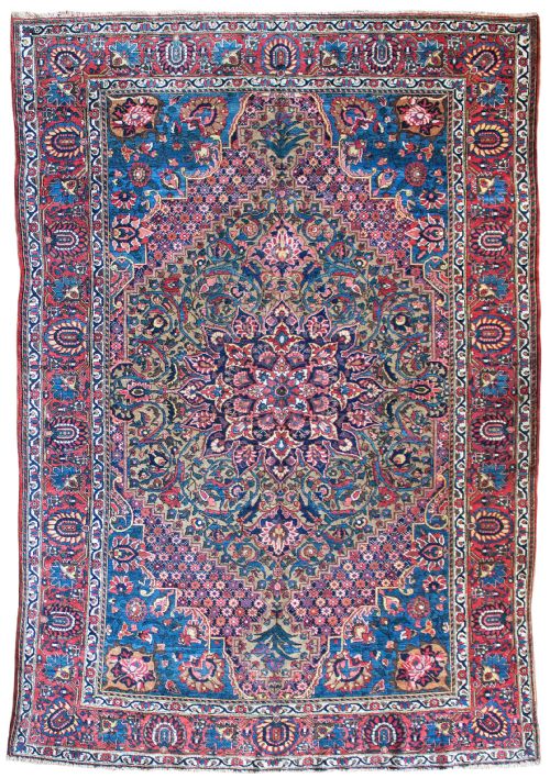 antique baktiari carpet persian circa 19001910 - CATEGORY: ANTIQUE RUGS - DATED EDWARDIAN