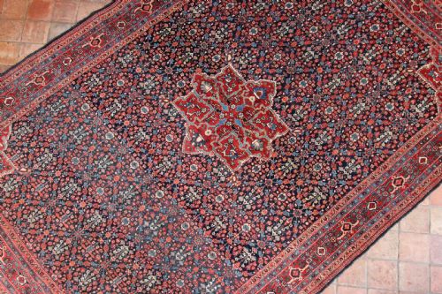 ANTIQUE TABRIZ CARPET PERSIAN CIRCA 1910 - ADDITIONAL PHOTO 7