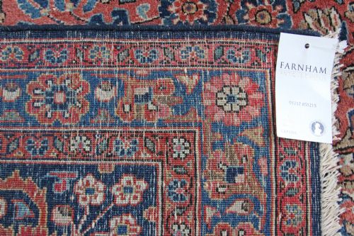 ANTIQUE KASHAN CARPET PERSIAN - ADDITIONAL PHOTO 5
