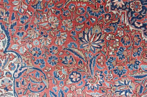ANTIQUE KASHAN CARPET PERSIAN - ADDITIONAL PHOTO 6