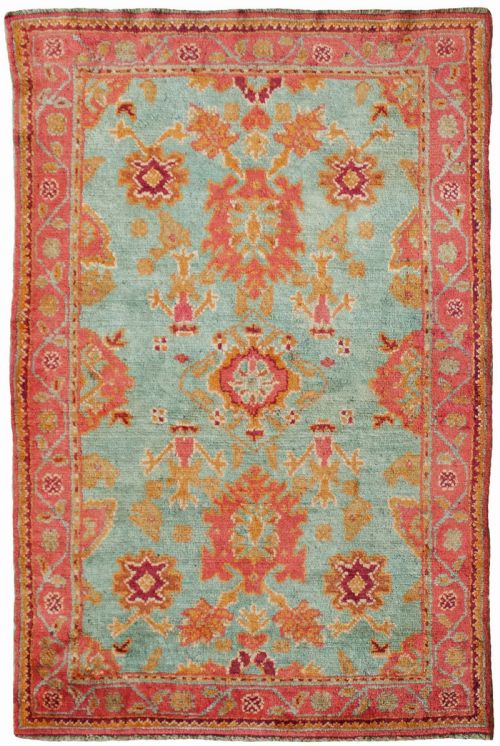 Rare Antique Oushak Rug, Anatolia