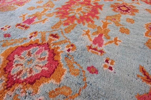 fig 2. Rare Antique Oushak rug, Anatolia