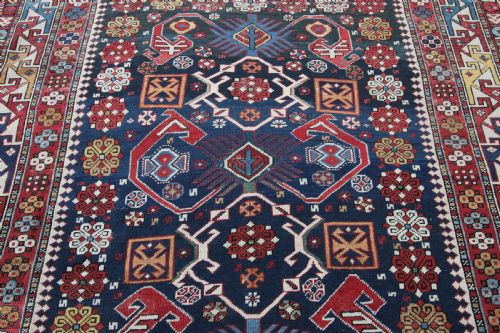 ANTIQUE SHIRVAN RUG CAUCASIAN - ADDITIONAL PHOTO 2