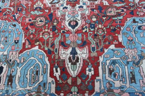 ANTIQUE BAKTIARI CARPET PERSIAN - ADDITIONAL PHOTO 6