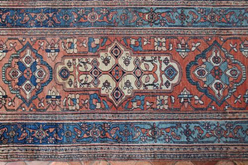 ANTIQUE KHORRASSAN CARPET PERSIAN - ADDITIONAL PHOTO 1