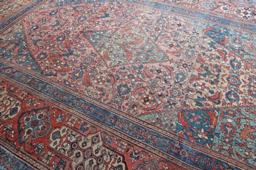 ANTIQUE KHORRASSAN CARPET PERSIAN - ADDITIONAL PHOTO 2