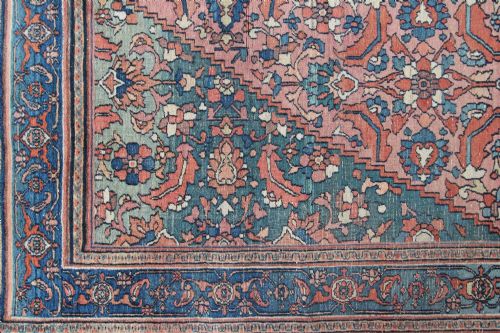 ANTIQUE KHORRASSAN CARPET PERSIAN - ADDITIONAL PHOTO 4
