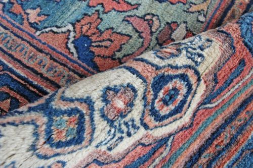 ANTIQUE KHORRASSAN CARPET PERSIAN - ADDITIONAL PHOTO 5