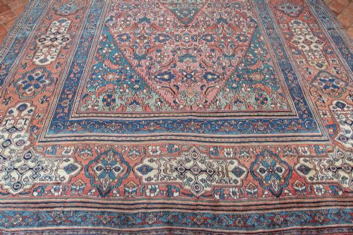 ANTIQUE KHORRASSAN CARPET PERSIAN - ADDITIONAL PHOTO 6