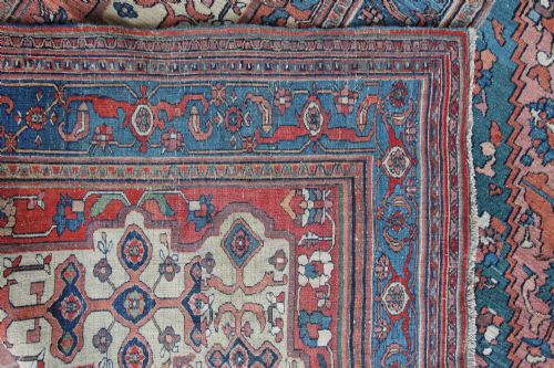 ANTIQUE KHORRASSAN CARPET PERSIAN - ADDITIONAL PHOTO 7