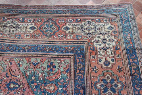 ANTIQUE KHORRASSAN CARPET PERSIAN - ADDITIONAL PHOTO 8
