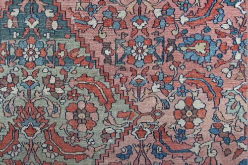 ANTIQUE KHORRASSAN CARPET PERSIAN - ADDITIONAL PHOTO 9