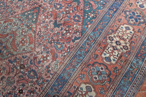ANTIQUE KHORRASSAN CARPET PERSIAN - ADDITIONAL PHOTO 11