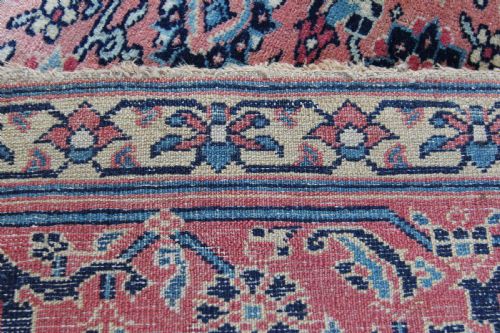 ANTIQUE HERAT RUG SOUTH KHORASSAN PERSIA - ADDITIONAL PHOTO 8