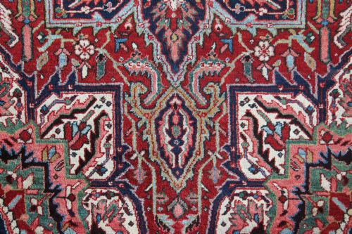 ANTIQUE HERIZ RUG PERSIAN - ADDITIONAL PHOTO 1