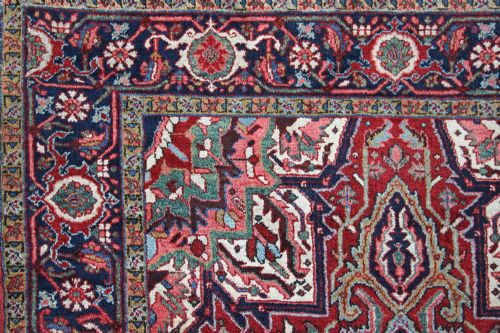 ANTIQUE HERIZ RUG PERSIAN - ADDITIONAL PHOTO 7