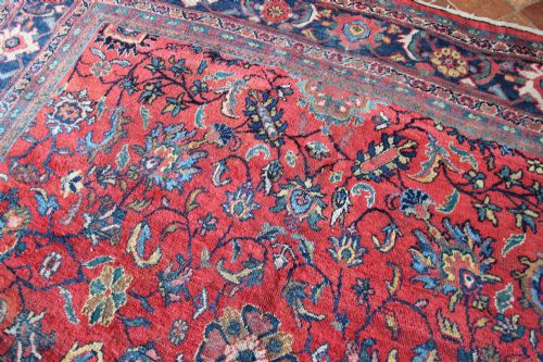 ANTIQUE MAHAL CARPET PERSIAN - ADDITIONAL PHOTO 2