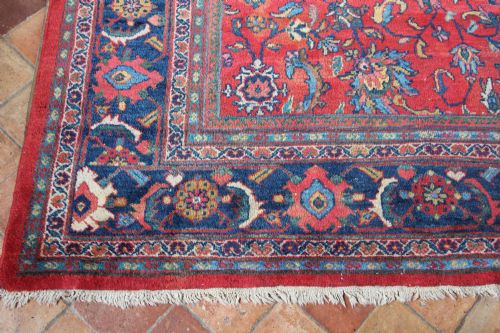 ANTIQUE MAHAL CARPET PERSIAN - ADDITIONAL PHOTO 3