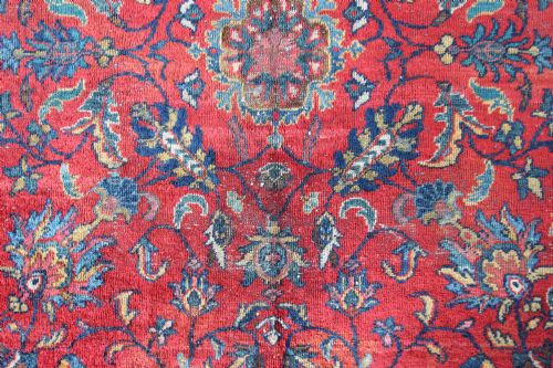 ANTIQUE MAHAL CARPET PERSIAN - ADDITIONAL PHOTO 12