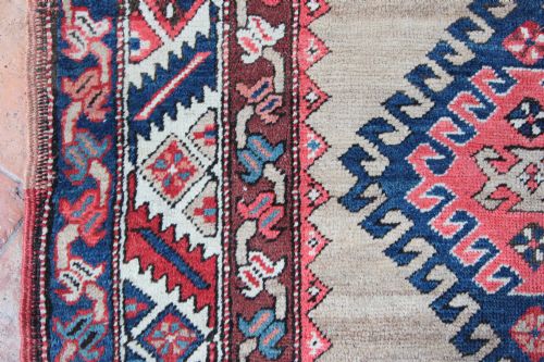 ANTIQUE TRANSCAUCASIAN RUNNER SOUTH CAUCASUS - ADDITIONAL PHOTO 7