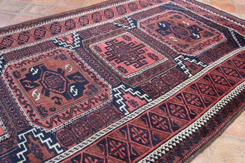 ANTIQUE BALUCH RUG - ADDITIONAL PHOTO 1