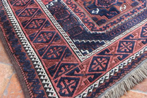 ANTIQUE BALUCH RUG - ADDITIONAL PHOTO 7