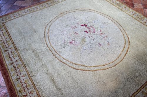 ANTIQUE SAVONNERIE FRANCE - ADDITIONAL PHOTO 4