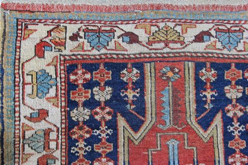 RARE HERIZ 'MASLAGHAN DESIGN' RUNNER PERSIAN - ADDITIONAL PHOTO 5