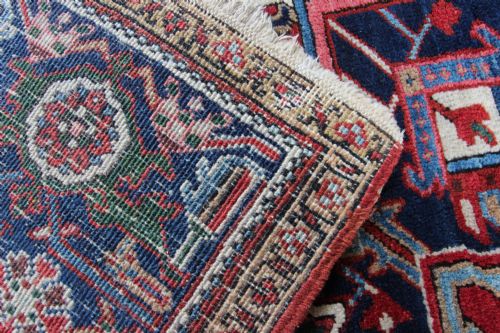 ANTIQUE HERIZ CARPET PERSIA - ADDITIONAL PHOTO 4