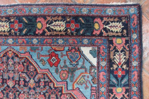 ANTIQUE SENNEH RUG PERSIA - ADDITIONAL PHOTO 1