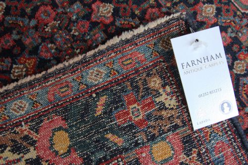 ANTIQUE SENNEH RUG PERSIA - ADDITIONAL PHOTO 5