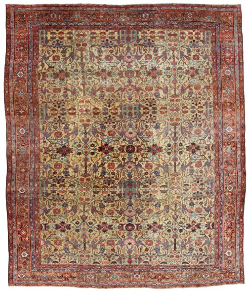 ANTIQUE FEREGHAN CARPET PERSIAN