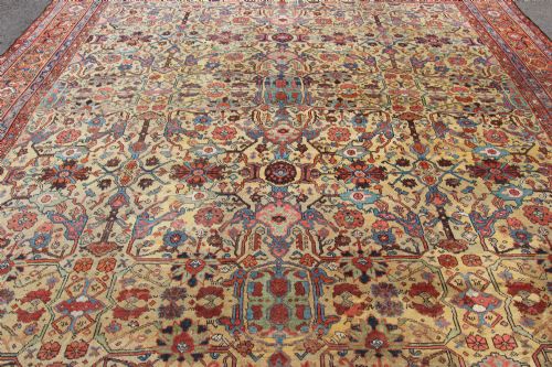 ANTIQUE FEREGHAN CARPET PERSIAN - ADDITIONAL PHOTO 1
